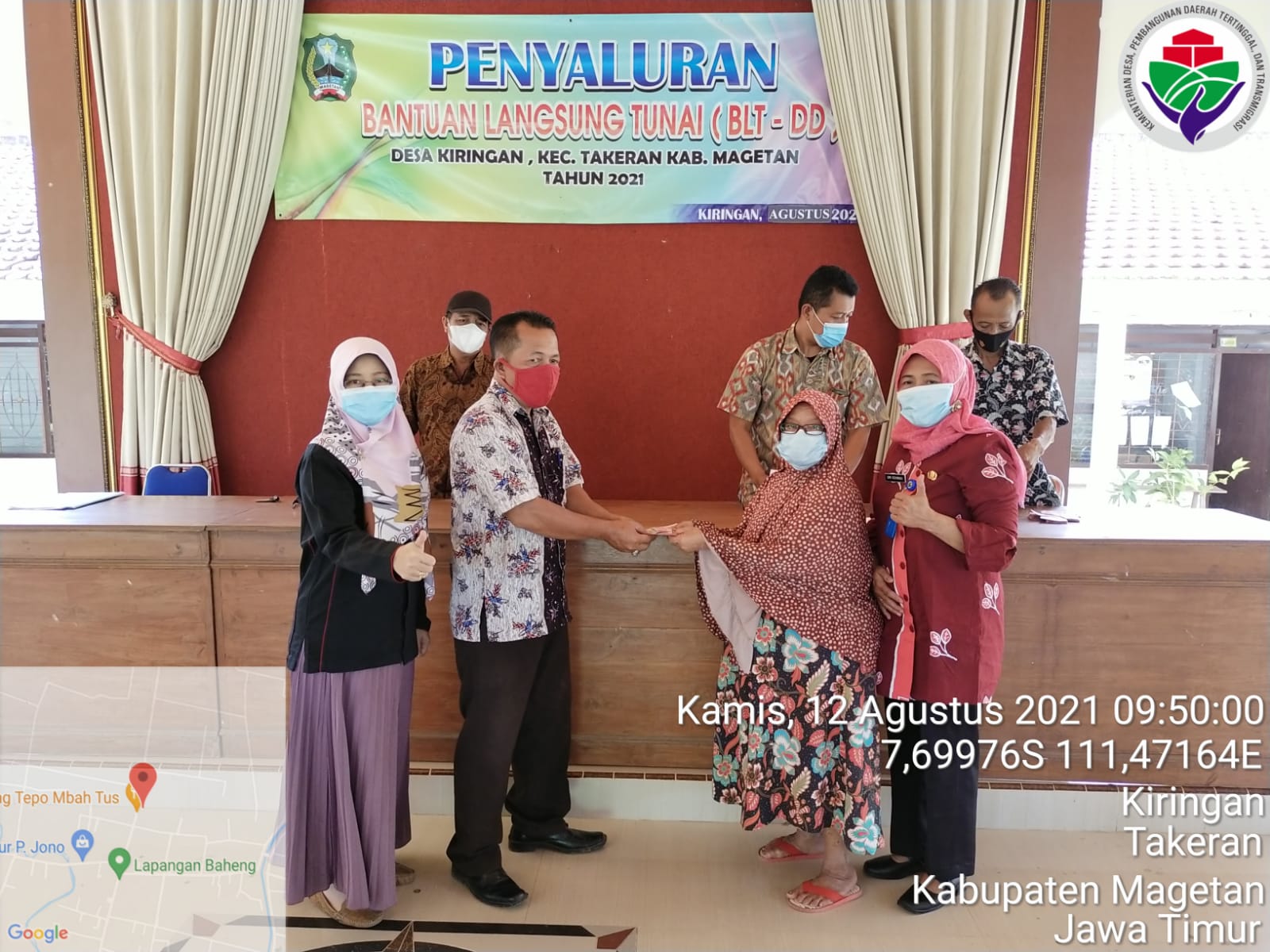 PENYALURAN BLT-DD TAHAP 8